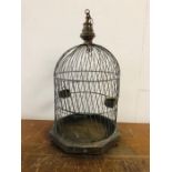A Large Weathered Bird Cage ( 80cm Tall)