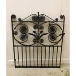 A Wrought Iron Garden Gate (W104cm X H128cm)