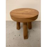 Small pine stool