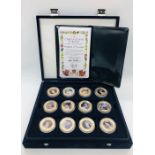 A Cased Box of the Coronation Jubilee Coin Collection by Westminster Mint to include fifteen coins
