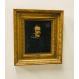 Gilt Framed Portrait of a Gentleman (36cm x 32cm)