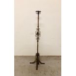 Wrought Iron lamp stand