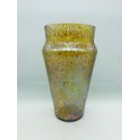 Loetz Candia Papillon iridescent Art Deco glass vase c.1920's 23.5cms H