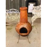 Terracotta Chimenea