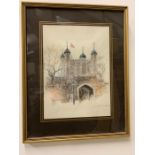 Print of Tower of London by Mads Stage