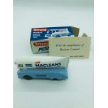 A Triang Minic Macleans Toothpaste Tube Van