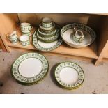 A Part Dinner Set, Ercoland by Richard Ginon Of Italy