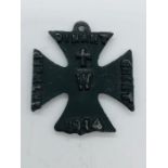 A WWI British Iron Cross, used to raise funds for the war effort.