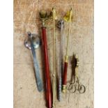 A Selection of Candle Snuffers and Wick Scissors