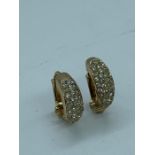 A pair of Christian Dior Vintage earrings