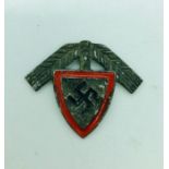 A German WWII Reichsarbietsdiensts Cap Badge