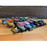 A Selection of vans various makers, Matchbox, Days Gone By etc