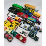 A selection of diecast toys