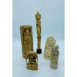 A selection of antique Ivory