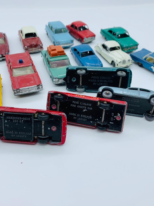 A Collection of fifteen Matchbox Lesney cars - Image 2 of 2