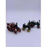 Three diecast Traction Engines