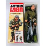 A boxed Action Man, commemorative.