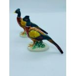 A pair of Beswick pheasants