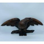 An American carved eagle