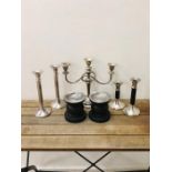 An Assortment of candle sticks (7 items)