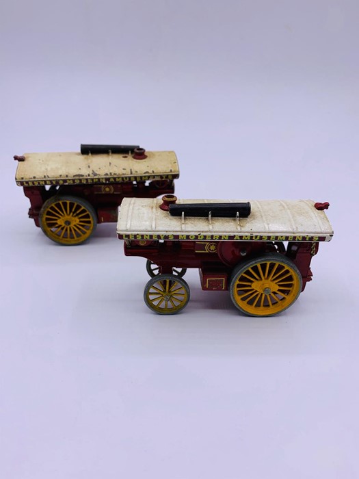 Two Lesney Model of Yesteryear Traction Engines