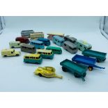 Matchbox caravans VW buses, ambulance and refreshments trailer