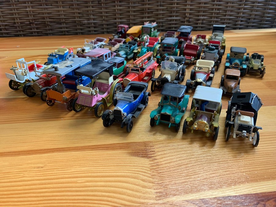 Selection of diecast cars from Model of Yesteryear