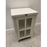 White glazed cabinet AF ( H75cm X L45cm)