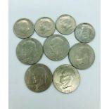 A Small Selection of USA Dollars