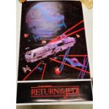 A Star Wars Return of the Jedi poster, Sales Corporation of America Authorised User