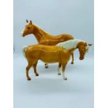 A Pair of Beswick Horses