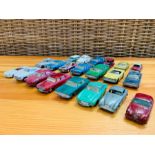 Twenty three various diecast vehicles, various makers to include Lesney.