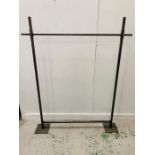 Small industrial clothes rail (160cm X 132cm)