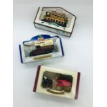 Three Boxed Diecast Vehicles to include A Days Gone By Double Decker, Oxford Taunton Cider Horse and