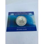 A 2002 Silver Bullion Britannia