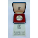 A Silver Proof Balliwick of Jersey Twenty Five Pence coin
