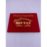 Coin Proof set for Bhutan 1979