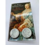 A Maria Theresa Taler in presentation pack, silver bullion.