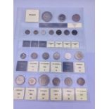 A selection of coins from Venezuela, some silver, a range of years, denominations and values from