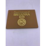 Commonwealth coin proof set for Sri Lanka 1978
