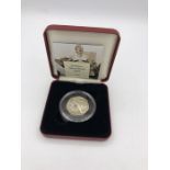 A 2004 silver proof 50p coin, Roger Bannister 4 Minute Mile