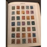 An Album of stamps to include Greece, Norway, Helvetia, Sverge, Espana, Holland, Italy, Russia,