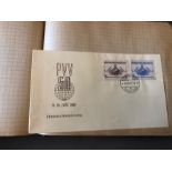 An Album of First Day covers from Czechoslovakia