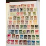 An Album of stamps to include Romania, Russia and Spain