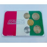 A Mexico 1986 coin set