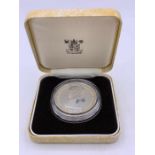 A Falkland Islands Charles and Diana Spencer 1981 silver proof 50p.