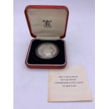 A Bhutan 1979 silver proof 3 Ngultrum coin