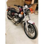 A Yamaha Motorbike 125cc Virago