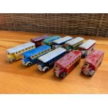 A Selection of Ten Days Gone transport buses