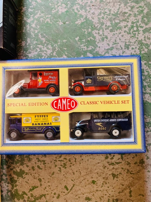 A Selection of boxed set of vintage lorries and vans various models and makers to include - Image 2 of 3